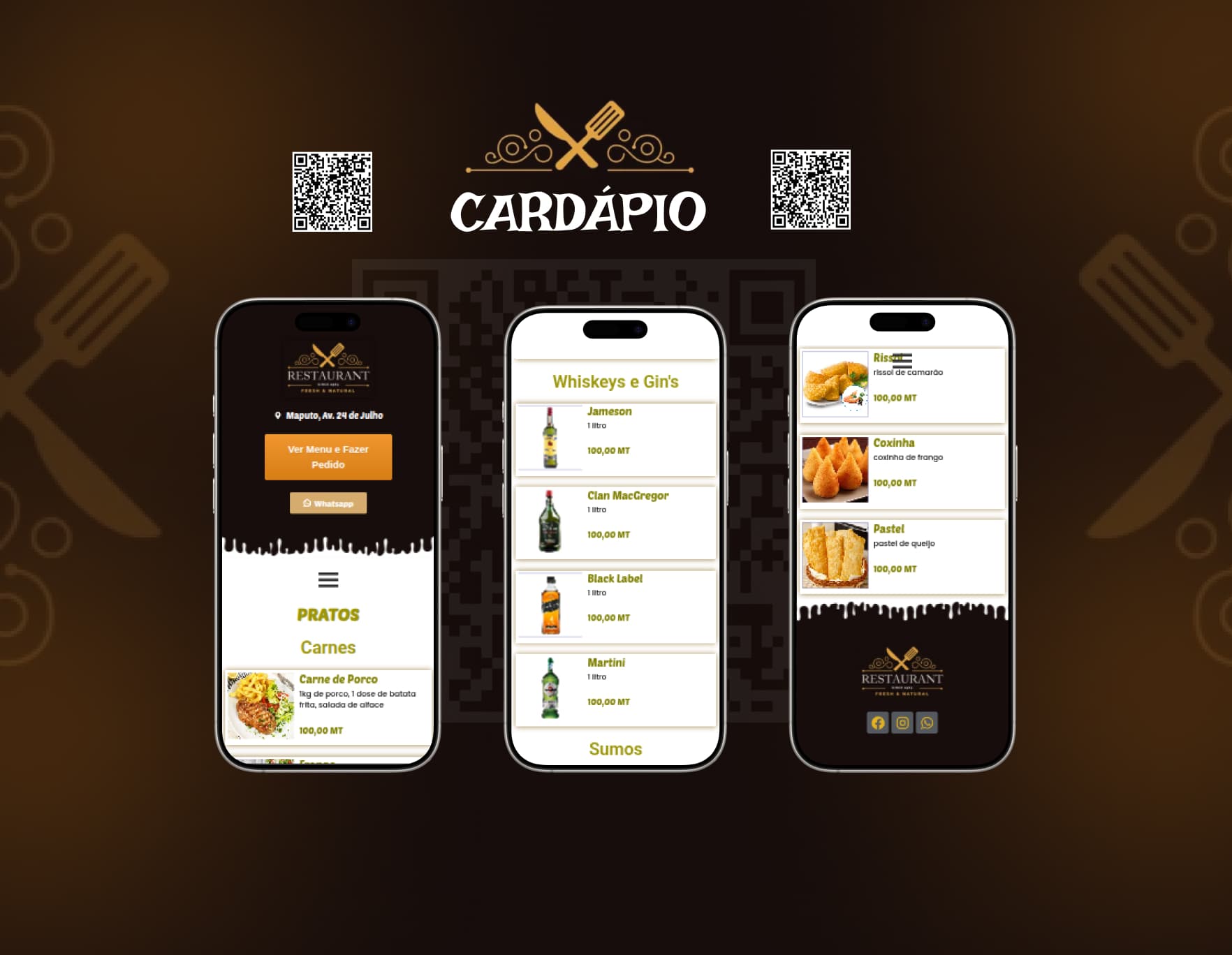 Cardápio